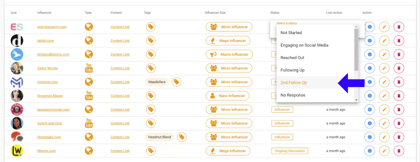 Step 13 - Set Status To 2nd Follow Up - Referazon