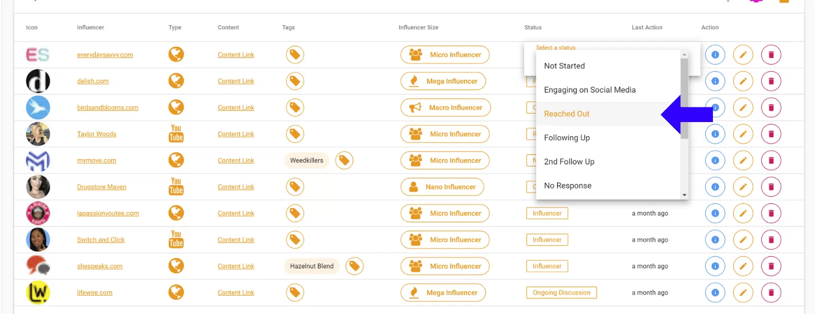 Step 7 - Update Status To Reached Out - Referazon