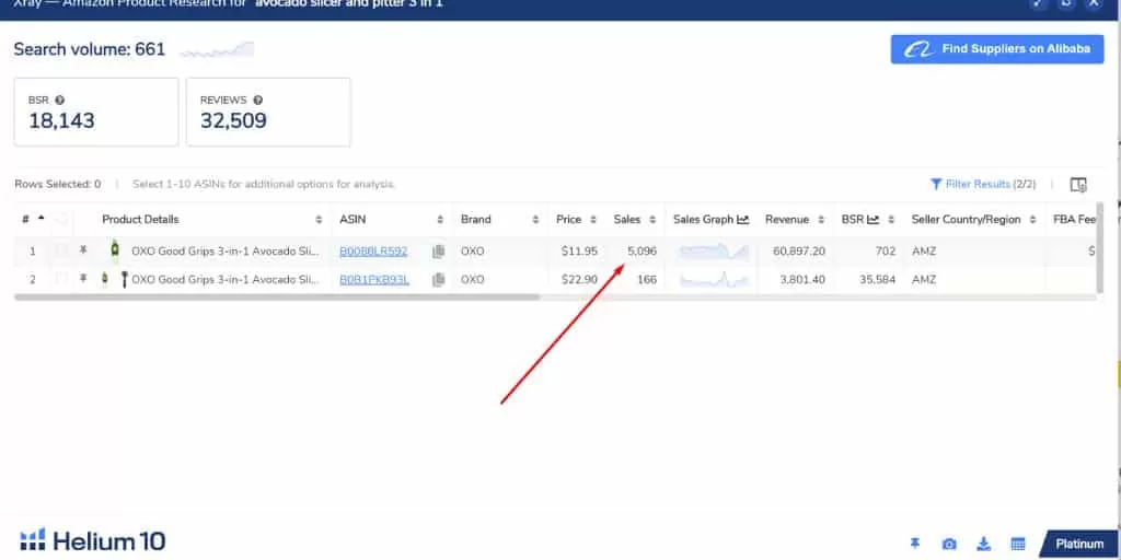 Competitor Product Estimated Sales - Amazon Influencer Marketing The COMPLETE Guide - Referazon - Amazon Influencer Marketing Software